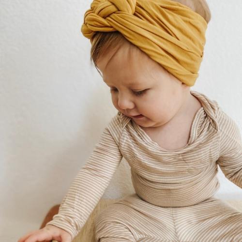 Braided Baby Headband Sailor Knot Bow Knotted Infant - Etsy