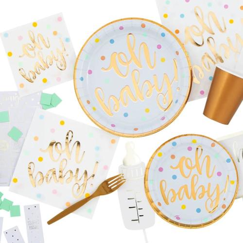 Oh Baby Shower Party Supplies