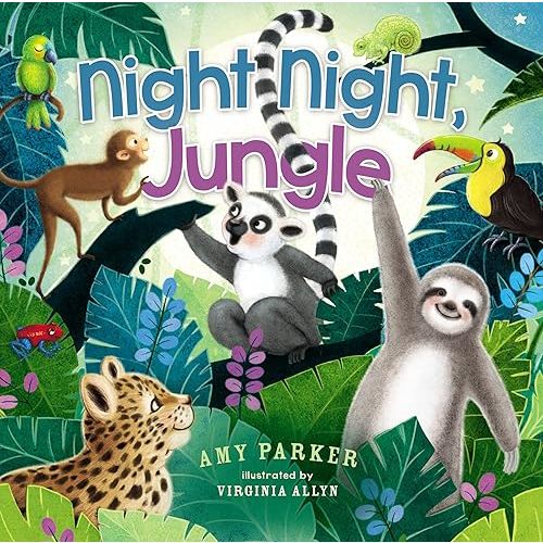 Night Night, Jungle Board book – February 27, 2018