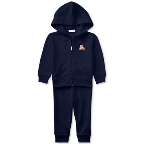 Baby Boys Bear Hoodie and Pants, 2 Piece Set
