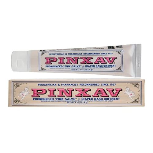 PINXAV Healing Cream, Fast Relief for Diaper Rash, Eczema, Chafing, Bed Sores, Acne, and Minor Cuts and Burns (4 OZ)