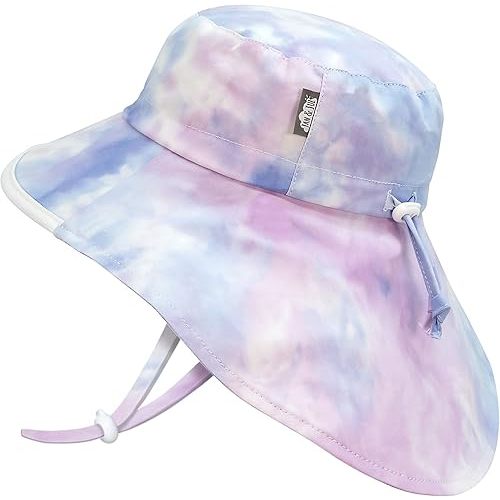 JAN & JUL Girls' Grow-with-Me Cotton Xplorer Sun Hat with Large Brim