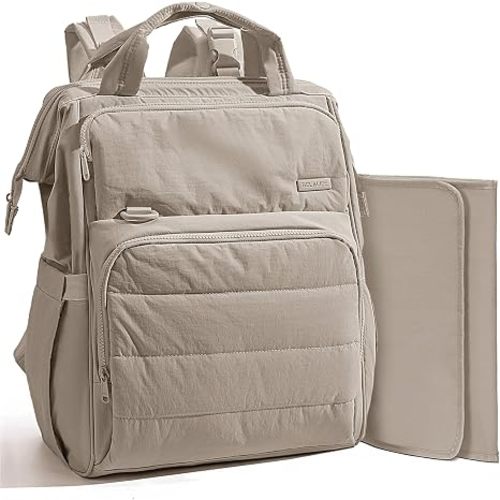 BELALIFE Backpack Diaper Bag with Changing Pad, Baby Care Organizer