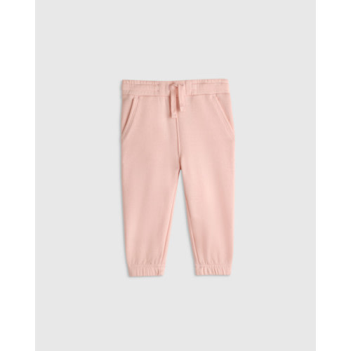 SuperSoft Fleece Joggers in Crystal Pink