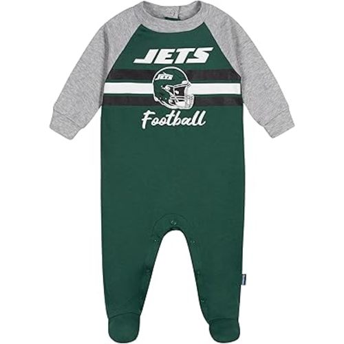 Gerber NFL unisex-baby Nfl Team Footed Coverall