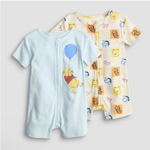 Baby Jumping Beans® Disney's Winnie the Pooh 2-Pack Zip-Up Romper