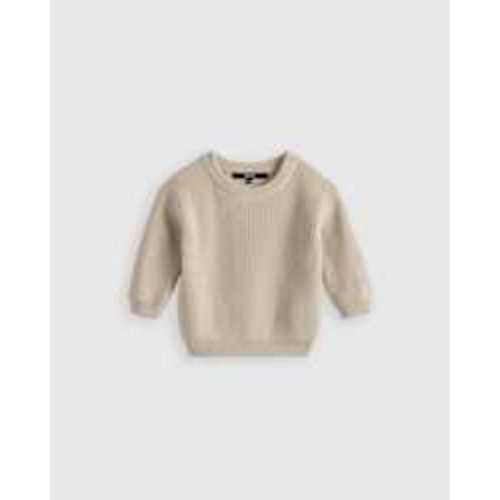 100% Organic Cotton Fisherman Tunic Sweater in Agave