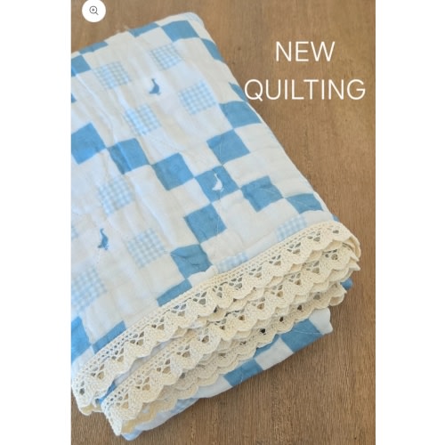 Grandma's Goose QUILTED 6 Layer Gauze Blanket