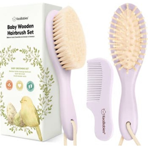 Baby Hair Brush and Comb Set