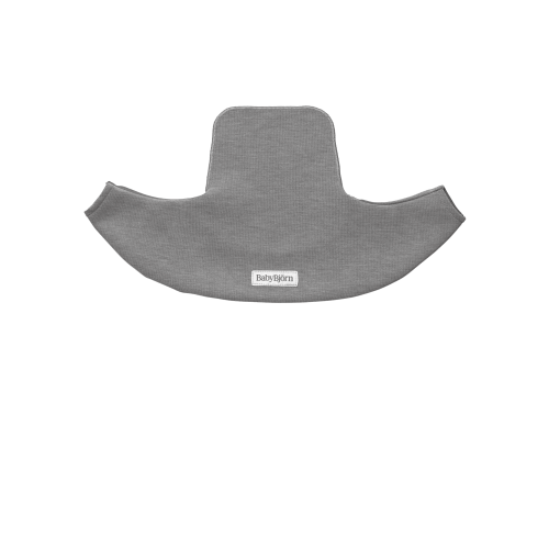 Jersey Bib for Baby Carrier Mini and Free: Light gray