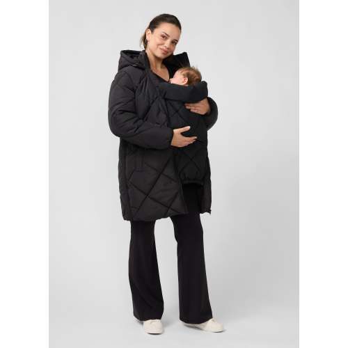 Quilted Longline Maternity and Postpartum Puffer Jacket – Ingrid & Isabel