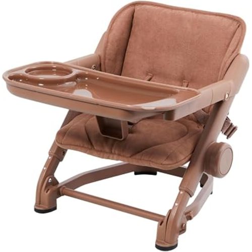 Unilove Feed Me 3-in-1 Travel High Chair Booster Seat - Toffee Brown