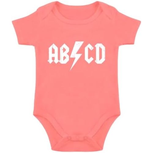 ABCD Baby Bodysuit Newborn Bodysuit Boy Funny Baby Clothes Rock Band Babies Clothes Infant
