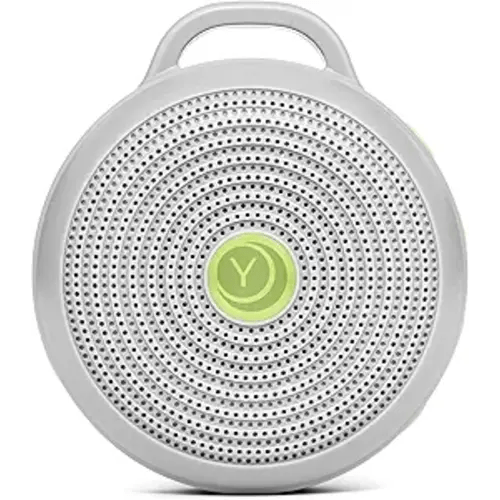 Yogasleep Hushh Portable White Noise Sound Machine for Baby, 3 Soothing Natural Sounds with Volume Control, Compact Size, Noise Canceling for Sleep Aid, Office Privacy, & Meditation, Registry Gift