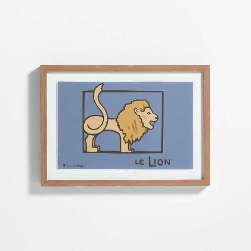 Smithsonian LeLion Framed Wall Art Print
