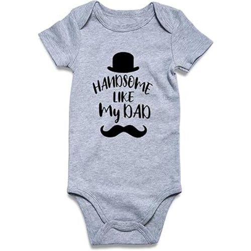 BFUSTYLE Baby Boy Girl Funny Romper Infant Bodysuit 0-18 Months