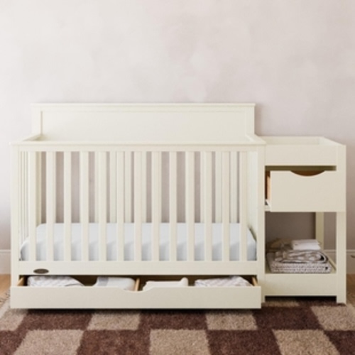 Graco Shiloh 5-in-1 Convertible Crib and Changer With Storage Drawer