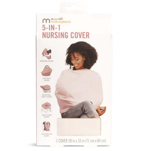 Milkmakers® 5-in-1 Nursing Cover, Pastel Parchment
