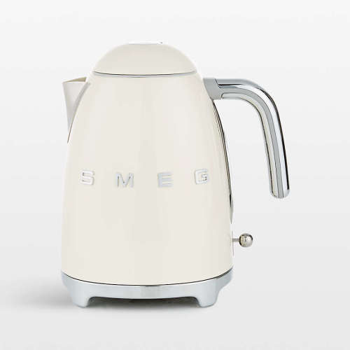 SMEG Cream Retro Electric Tea Kettle