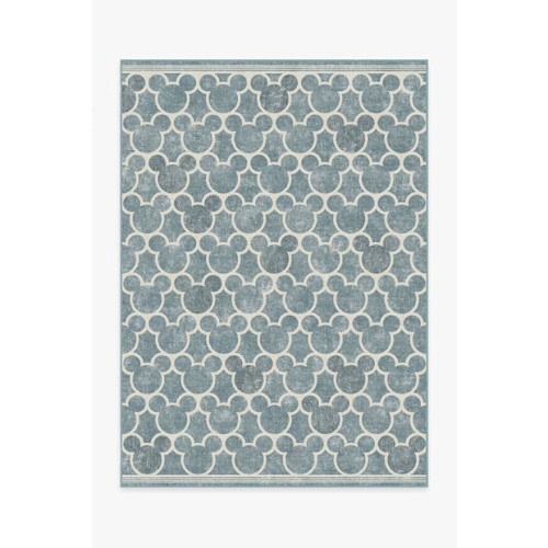 Ruggable Mickey Trellis Slate Rug