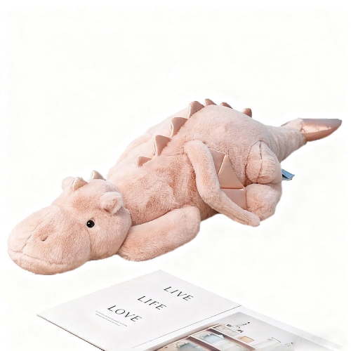 YSZZYSM 28In Pink Flying Dragon Stuffed Animals， Super Soft Plush Pillow for Kids and Adults， Cute Holiday Gifts