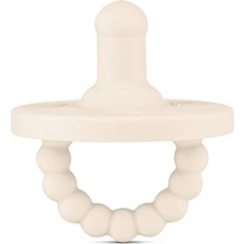 Ryan & Rose Cutie PAT Pacifier Teether (Stage 1, Ivory)