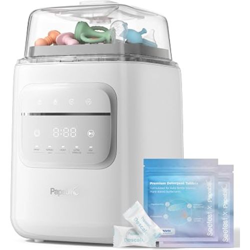 Papablic P8 Bottle Washer & Sterilizer & Dryer with 8 Bottles Capacity