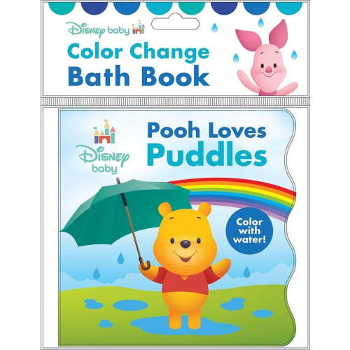 Disney Baby: Pooh Loves Puddles Color Change Bath Book, (Paperback)
