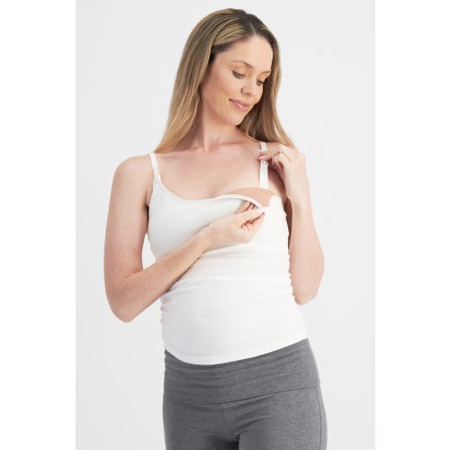 Buy Women's Damn Dry Milk Leaks Scoop Cami in White Online | BONDS