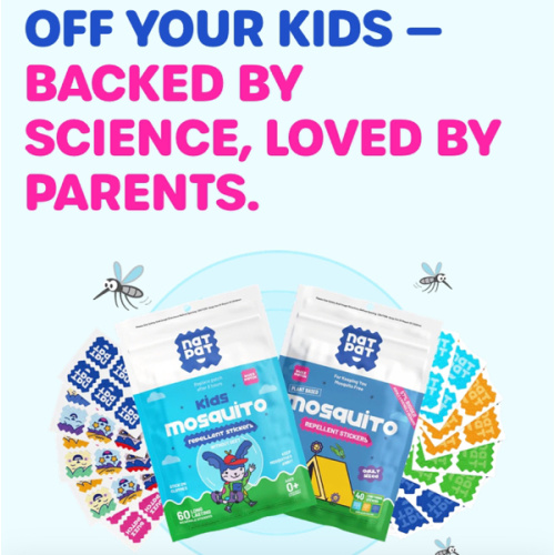 Mosquito Stickers for 100% Natural Protection, Guaranteed!
