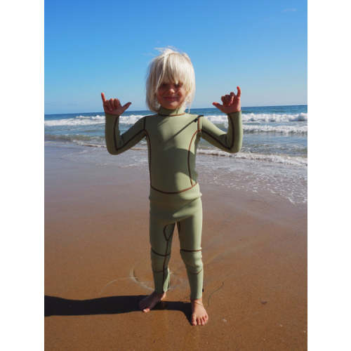 Nai'a Mini Full Wetsuit - Aloe 2/2mm