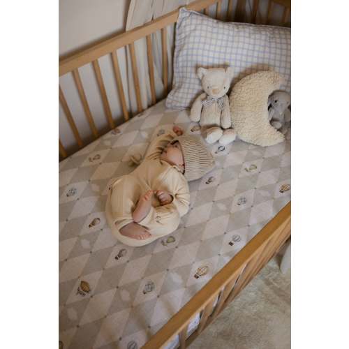 Up and Away Fitted Cot Sheet