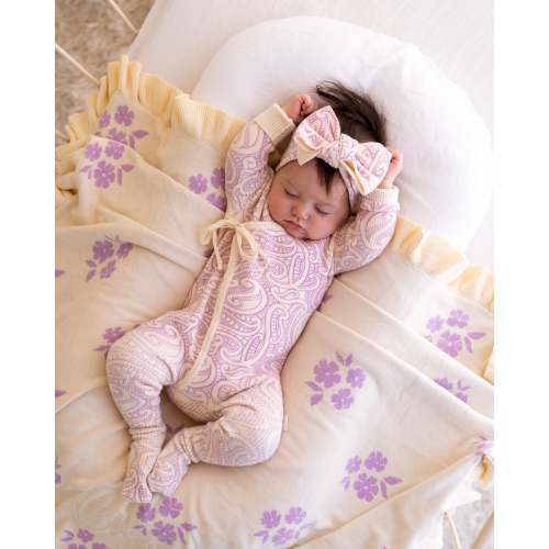 Basics ribbed knit Onesie- The wolf- Dahlia – AwaMae