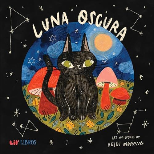 Luna oscura (Bilingual: English/Spanish) (English and Spanish Edition)