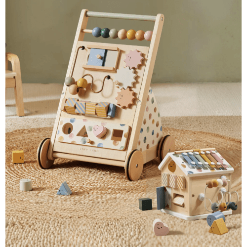 Complete Development Playset — Baby Walker + Activity Cube