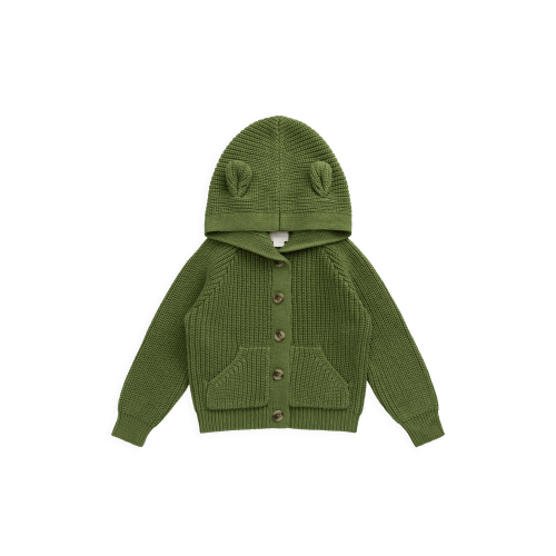 Bear Cardigan - Matcha – Jamie Kay USA