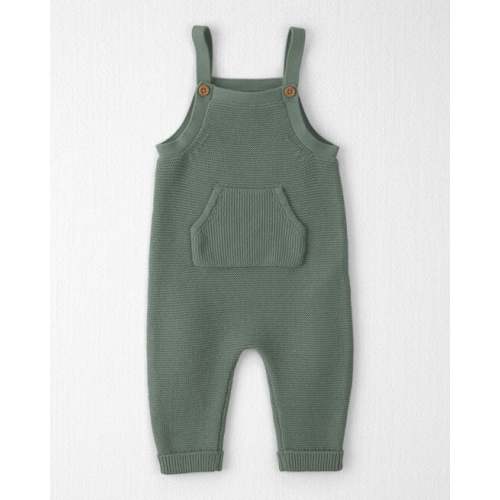 Baby Organic Cotton Sweater Knit Overalls - Little Planet | Carter's
