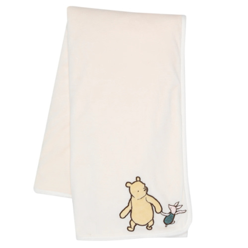 Disney Baby Storytime Pooh Ultra Soft Fleece Baby Blanket - Cream – Lambs & Ivy