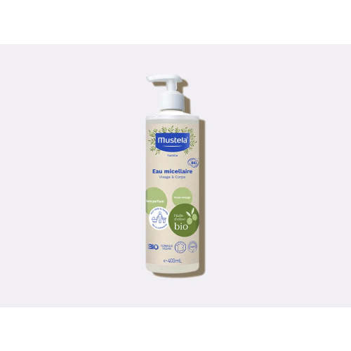 MUS No rinse Organic Cleansing Micellar Water 400ml