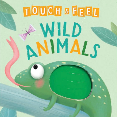 Wild Animals: A Touch and Feel Book - Children's Board Book - Educational