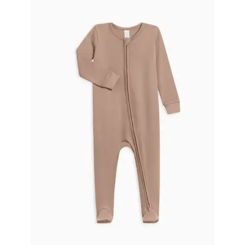 Peyton Zipper Sleeper - Truffle