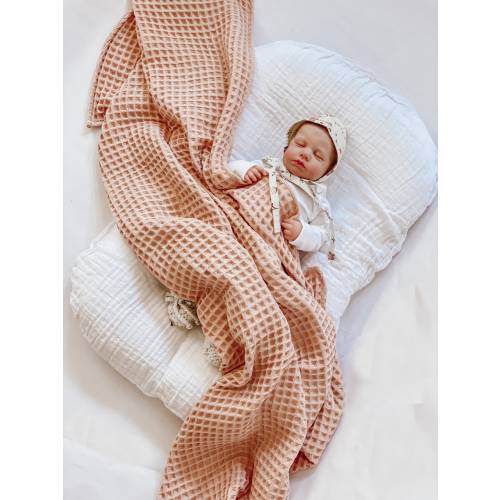 Muslin Snuggle me infant slip cover, Ready to ship snuggle me cover