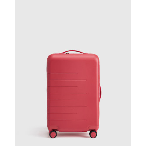 Expandable Small Carry-On Suitcase in Venetian Red