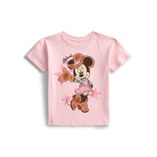 Minnie Mouse Toddler Graphic Short Sleeve Crewneck Tee, Sizes 12M-5T