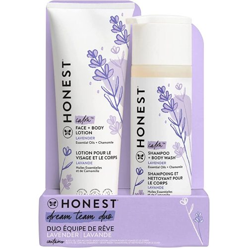 The Honest Company Shampoo + Lotion Set, Lavender, 18.5 Fl. Oz.