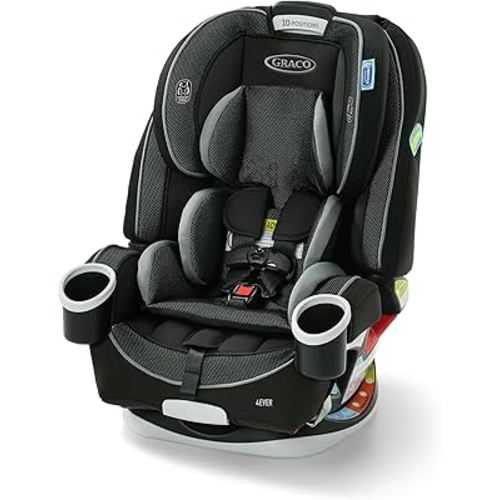 Graco 4Ever All-in-One Convertible Car Seat, 4-in-1 Baby to Big Kid Car Seat from 1.8-54 kg (4-120 lb), ProtectPlus Engineered, Raegen