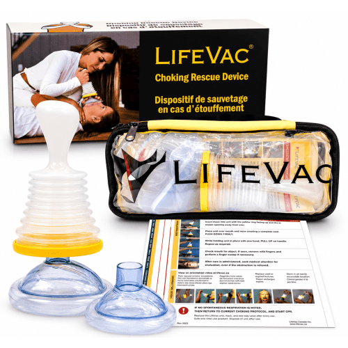 LifeVac Travel Kit - Choking Rescue Device, Portable Suction Rescue Device First Aid Kit for Kids and Adults, Portable Airway Suction Device | Anti Choking Device for Children and Adults - Walmart.ca