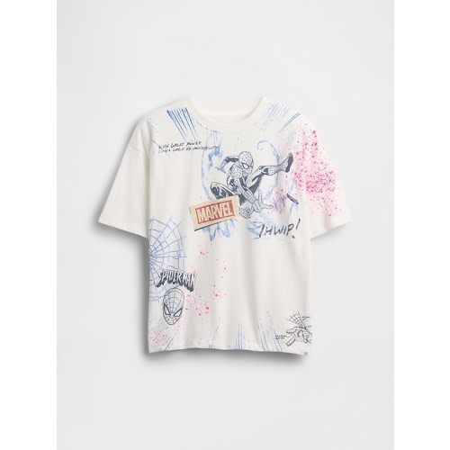 Kids Marvel Relaxed Graphic T-Shirt