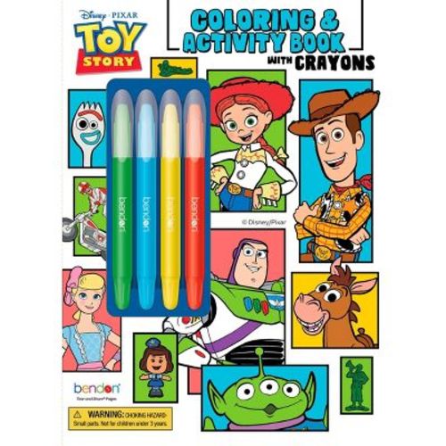 Toy Story Coloring Book with Twist Crayons