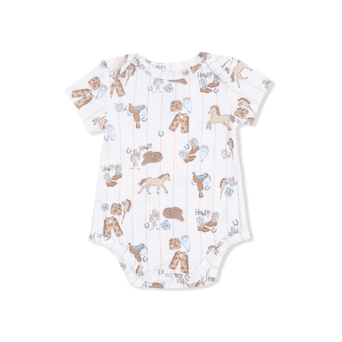Cowboy Nursery - Short Sleeve Bodysuit